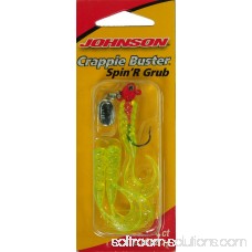 Johnson Crappie Buster Spin'r Grub Fishing Bait 553756043